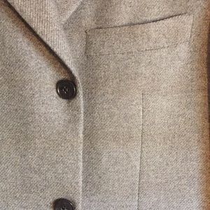 Men Silk Cashmere Material London Grey Sport Coat